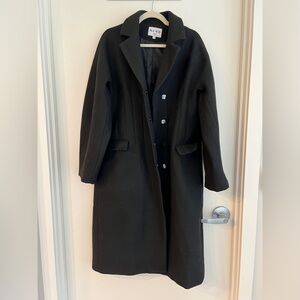 NA-KD Women's Black Coat